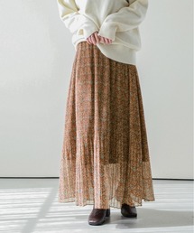 裏起毛 プリーツスカート
