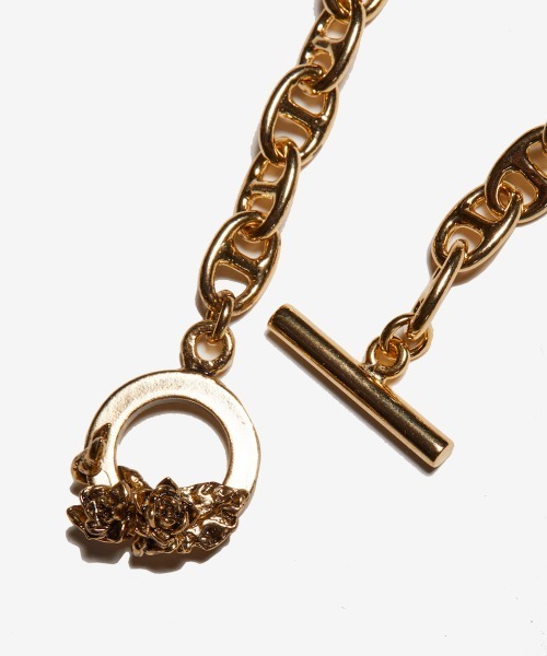 rehacer(レアセル)の「rehacer : Rose Anchor Chain Bracelet Made in Japan / ローズアンカーチェーン ブレスレット メイドインジャパン(ブレスレット・メンズ・ゴールド系その他/シルバー系その他・FREE)」の5枚目の写真