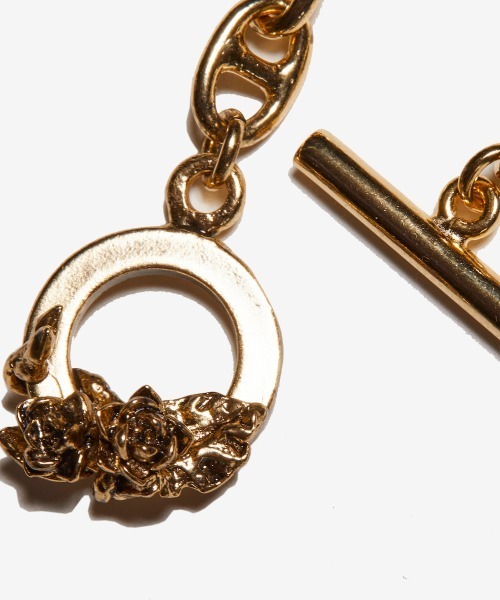 rehacer(レアセル)の「rehacer : Rose Anchor Chain Bracelet Made in Japan / ローズアンカーチェーン ブレスレット メイドインジャパン(ブレスレット・メンズ・ゴールド系その他/シルバー系その他・FREE)」の6枚目の写真