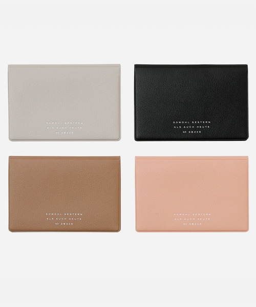 CLASSIC（クラシック）の「PASSEN パセン 通帳ケース バンク カードケース 二つ折り（パスポートケース・レディース・ライトグレー/ブラック/ピンク/ライトブラウン/ミント/オレンジ・FREE）」の17枚目の写真