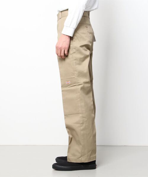 【Dickies　ディッキーズ】ダブルニーワークパンツ／センタープレス