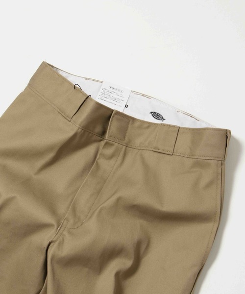 【Dickies　ディッキーズ】ダブルニーワークパンツ／センタープレス