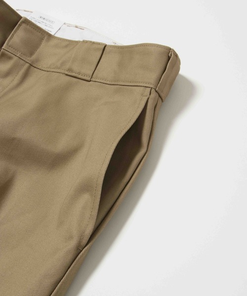 【Dickies　ディッキーズ】ダブルニーワークパンツ／センタープレス
