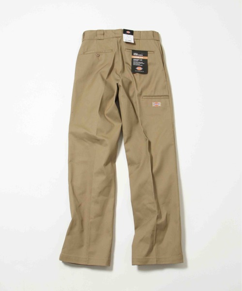 【Dickies　ディッキーズ】ダブルニーワークパンツ／センタープレス