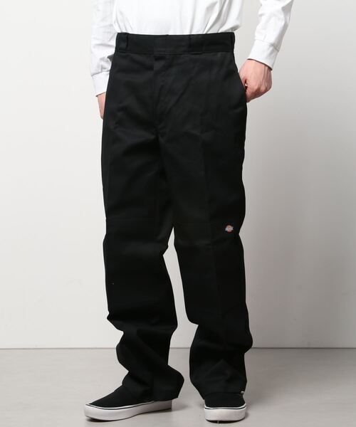 【Dickies　ディッキーズ】ダブルニーワークパンツ／センタープレス