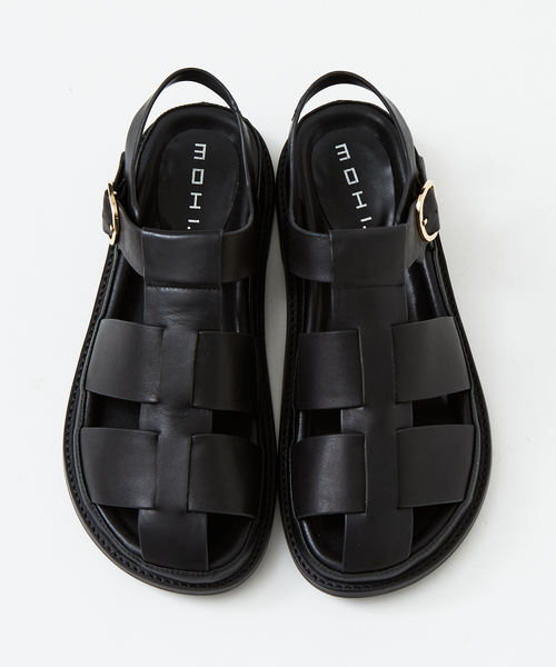 MOHI（モヒ）の「【MOHI】 グルカサンダル（サンダル・レディース・オフホワイト/ブラック・38/39/35/36/37）」の18枚目の写真