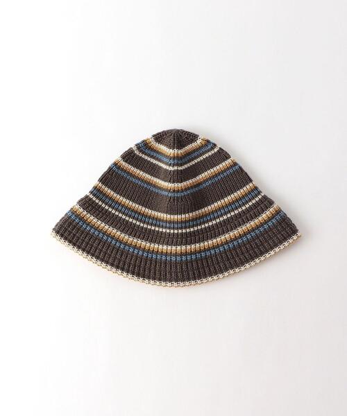 RACAL（ラカル）の「＜Racal（ラカル）＞ MULTI/B KNIT HAT/ハット（ハット・メンズ・ブラック/ダークグレー・FREE）」の2枚目の写真