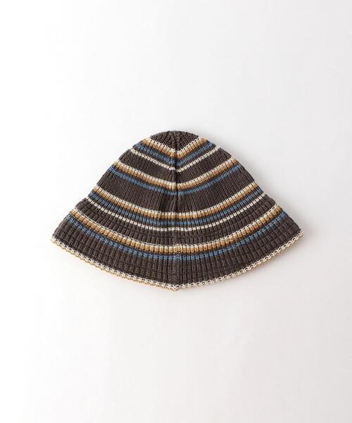 RACAL（ラカル）の「＜Racal（ラカル）＞ MULTI/B KNIT HAT/ハット（ハット・メンズ・ブラック/ダークグレー・FREE）」の4枚目の写真