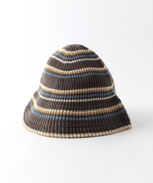RACAL（ラカル）の「＜Racal（ラカル）＞ MULTI/B KNIT HAT/ハット（ハット・メンズ・ブラック/ダークグレー・FREE）」の5枚目の写真