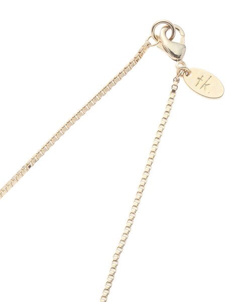 tk.TAKEO KIKUCHI（ティーケータケオキクチ）の「◆シングルチェーンネックレス（ネックレス・メンズ・シルバー/ゴールド/ブラック/シルバー系その他/ブラック系8/ゴールド系8・00）」の12枚目の写真