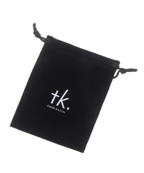 tk.TAKEO KIKUCHI（ティーケータケオキクチ）の「◆シングルチェーンネックレス（ネックレス・メンズ・シルバー/ゴールド/ブラック/シルバー系その他/ブラック系8/ゴールド系8・00）」の13枚目の写真