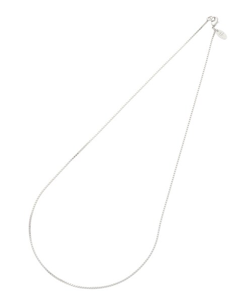 tk.TAKEO KIKUCHI（ティーケータケオキクチ）の「◆シングルチェーンネックレス（ネックレス・メンズ・シルバー/ゴールド/ブラック/シルバー系その他/ブラック系8/ゴールド系8・00）」の16枚目の写真