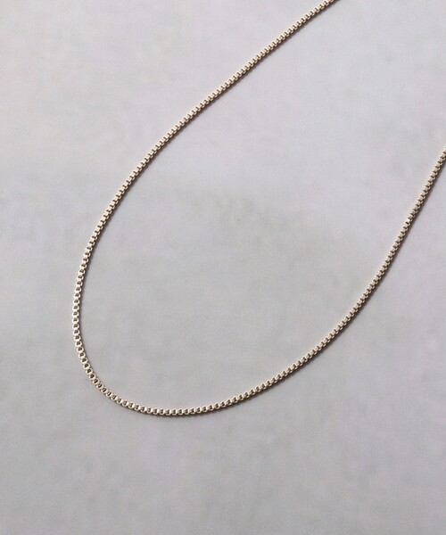 tk.TAKEO KIKUCHI（ティーケータケオキクチ）の「◆シングルチェーンネックレス（ネックレス・メンズ・シルバー/ゴールド/ブラック/シルバー系その他/ブラック系8/ゴールド系8・00）」の22枚目の写真