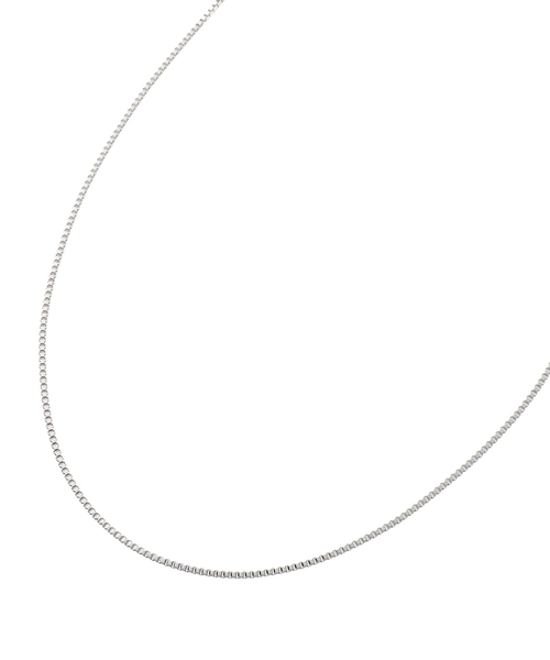 tk.TAKEO KIKUCHI（ティーケータケオキクチ）の「◆シングルチェーンネックレス（ネックレス・メンズ・シルバー/ゴールド/ブラック/シルバー系その他/ブラック系8/ゴールド系8・00）」の20枚目の写真