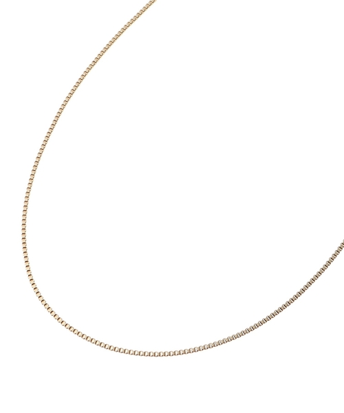 tk.TAKEO KIKUCHI（ティーケータケオキクチ）の「◆シングルチェーンネックレス（ネックレス・メンズ・シルバー/ゴールド/ブラック/シルバー系その他/ブラック系8/ゴールド系8・00）」の19枚目の写真