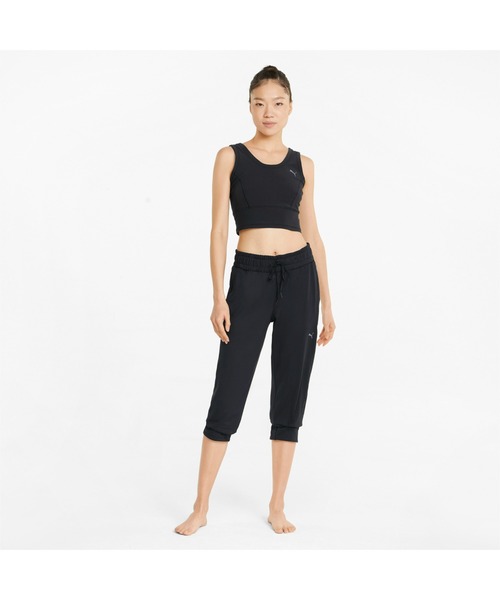 PUMA（プーマ）の「PUMA プーマ ウィメンズ ヨガ スタジオ FOUNDATION ニット 3/4 パンツ（その他パンツ・レディース・ブラック・MEDIUM/LARGE/SMALL/X-LARGE）」の7枚目の写真