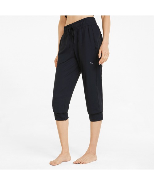 PUMA（プーマ）の「PUMA プーマ ウィメンズ ヨガ スタジオ FOUNDATION ニット 3/4 パンツ（その他パンツ・レディース・ブラック・MEDIUM/LARGE/SMALL/X-LARGE）」の8枚目の写真