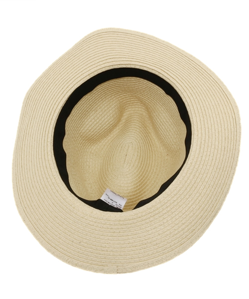 WEGO（ウィゴー）の「WEGO/ツバ広ストローハット（ハット・レディース・ブラック/ベージュ・FREE）」の9枚目の写真