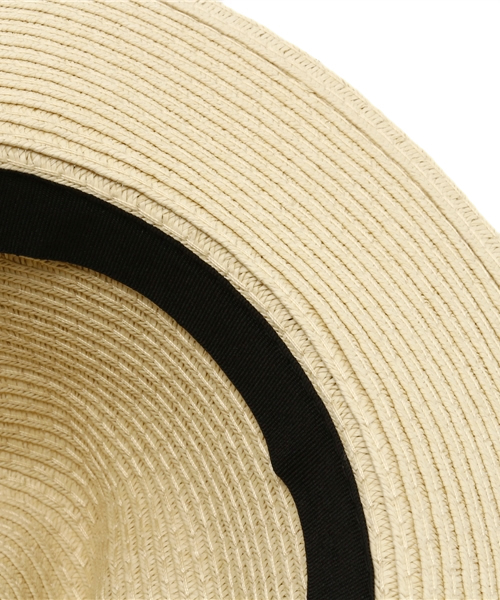 WEGO（ウィゴー）の「WEGO/ツバ広ストローハット（ハット・レディース・ブラック/ベージュ・FREE）」の5枚目の写真