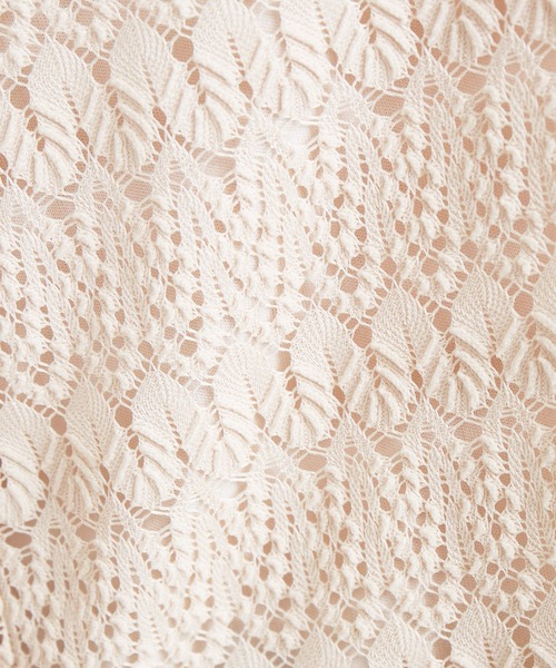 abahouse mavie（アバハウスマヴィ）の「レースノースリーブブラウス（シャツ/ブラウス・レディース・ホワイト/ブラック/アイボリー・フリー）」の8枚目の写真