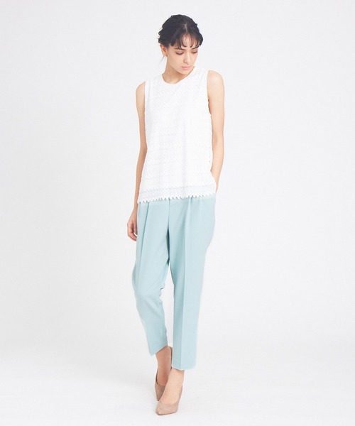 abahouse mavie（アバハウスマヴィ）の「レースノースリーブブラウス（シャツ/ブラウス・レディース・ホワイト/ブラック/アイボリー・フリー）」の15枚目の写真