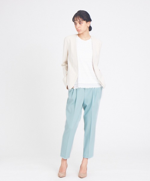 abahouse mavie（アバハウスマヴィ）の「レースノースリーブブラウス（シャツ/ブラウス・レディース・ホワイト/ブラック/アイボリー・フリー）」の16枚目の写真