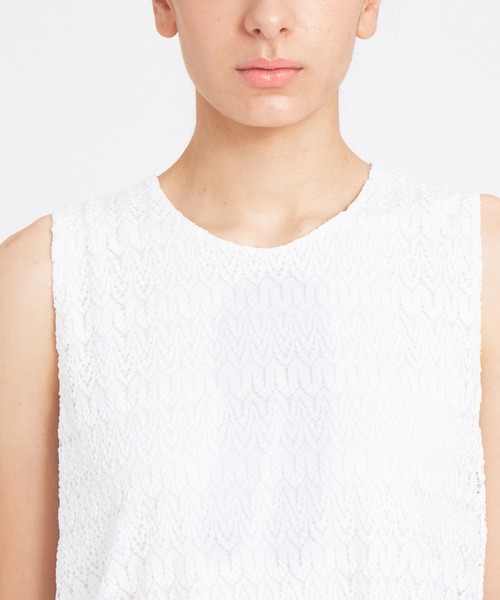 abahouse mavie（アバハウスマヴィ）の「レースノースリーブブラウス（シャツ/ブラウス・レディース・ホワイト/ブラック/アイボリー・フリー）」の19枚目の写真