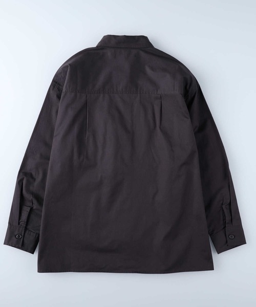 HONEYSUCKLE ROSE（ハニーサックルローズ）の「【HONEYSUCKLE ROSE】ツイルミリタリーシャツ（シャツ/ブラウス・レディース・カーキブラウン/ブラック・M/L）」の11枚目の写真