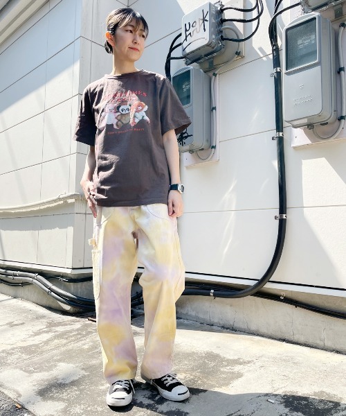 Candy Stripper(キャンディストリッパー)の「GOOD TIMES CANDY Tシャツ(Tシャツ/カットソー・レディース・オフホワイト/ブラウン/イエロー/ブラック・2/4/3)」の15枚目の写真