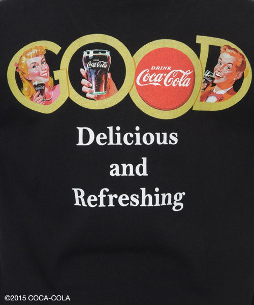 X-girl(エックスガール)の「COCA-COLA S/S BIG TEE(Tシャツ/カットソー・レディース・ホワイト/ブラック・2/1)」の11枚目の写真