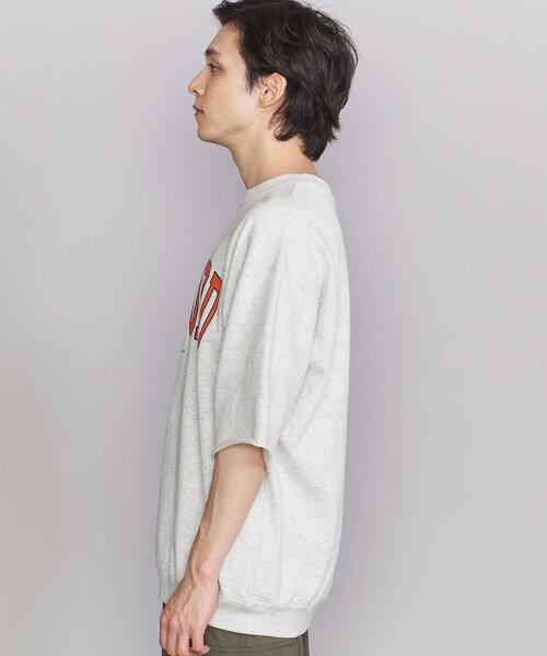 BEAUTY&YOUTH UNITED ARROWS(ビューティーアンドユースユナイテッドアローズ)の「【WEB限定】by レタード ライト スウェット ハーフスリーブ(スウェット・メンズ・ライトグレー/ネイビー/オフホワイト/ケリー・S/M/L)」の11枚目の写真