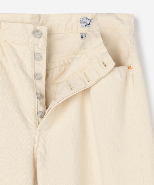 orSlow(オアスロウ)の「orSlow | 〈別注〉STANDARD DENIM 105 KINARI MEN(デニムパンツ・メンズ・アイボリー・2/1/3/4)」の10枚目の写真