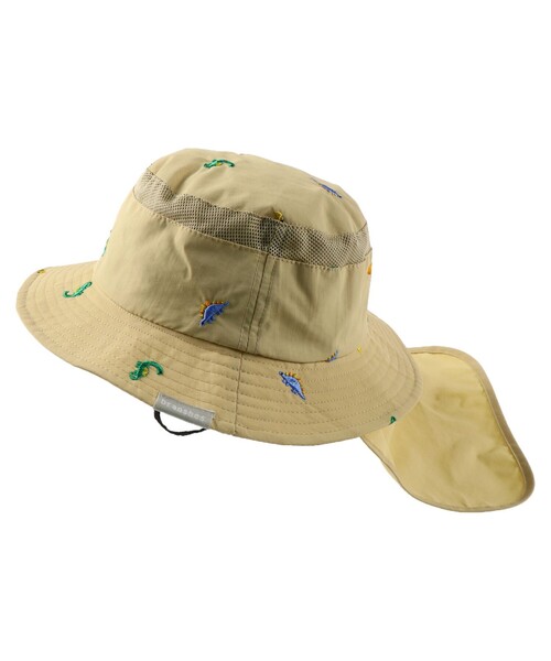 BRANSHES（ブランシェス）の「刺繍アウトドアハット（ハット・キッズ・ネイビー/ベージュ・52cm/54cm/50cm/56cm）」の3枚目の写真
