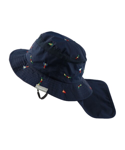 BRANSHES（ブランシェス）の「刺繍アウトドアハット（ハット・キッズ・ネイビー/ベージュ・52cm/54cm/50cm/56cm）」の10枚目の写真