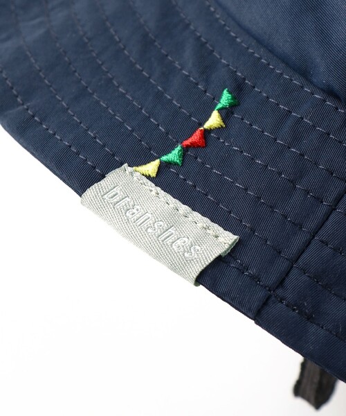 BRANSHES（ブランシェス）の「刺繍アウトドアハット（ハット・キッズ・ネイビー/ベージュ・52cm/54cm/50cm/56cm）」の16枚目の写真