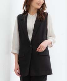 Honeys | シングル釦テーラーベスト(ベスト)
