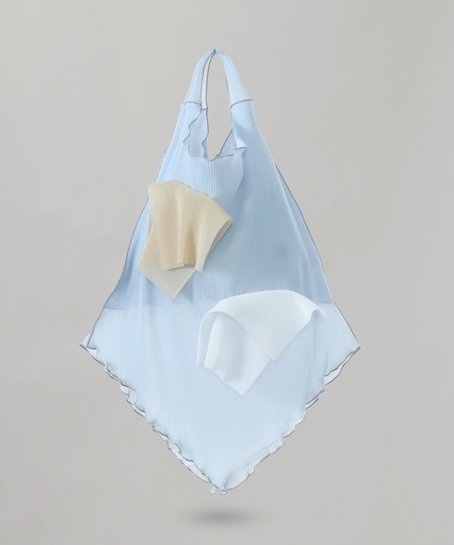 kotohayokozawa（コトハヨコザワ）の「kotohayokozawa TOTE BAG TD22S-BG（トートバッグ・レディース・カーキ/ブルー/ブラック・FREE）」の3枚目の写真