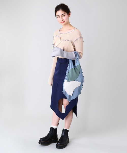 kotohayokozawa（コトハヨコザワ）の「kotohayokozawa TOTE BAG TD22S-BG（トートバッグ・レディース・カーキ/ブルー/ブラック・FREE）」の11枚目の写真