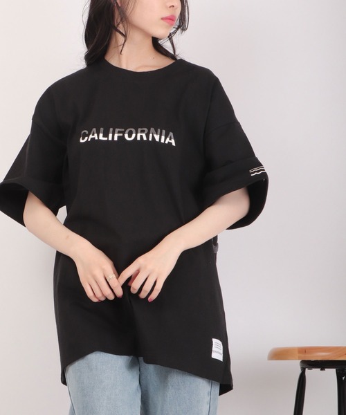 セール Evolution サーフ系ビッグシルエット半袖tシャツ Tシャツ カットソー Evolution エボリューション のファッション通販 Zozotown