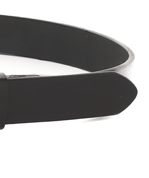 TORY LEATHER(トリーレザー)の「『TORY LEATHER』PLAIN BELTS WITH SQUARE TYPE BUCKLE IN BRASS OR NICKEL(ベルト・レディース・ブラック/ブラウン系・30inch/28inch/34inch/32inch)」の4枚目の写真