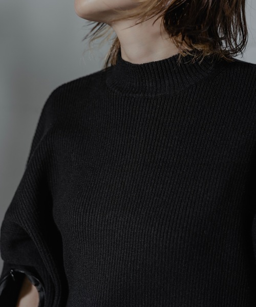 as\"on PONY STRIPE KNIT black 韓国 WTAPS(ダブルタップス) 22AW/ARMT SWEATERクロスボーンニット222MADT