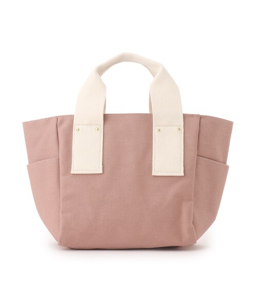 SHOO・LA・RUE（シューラルー）の「◆【目隠しフラップ】キャンバストート（トートバッグ・レディース・ダークグリーン/グレー/イエロー/ブルー/ナチュラル/ピンク系・00）」の6枚目の写真