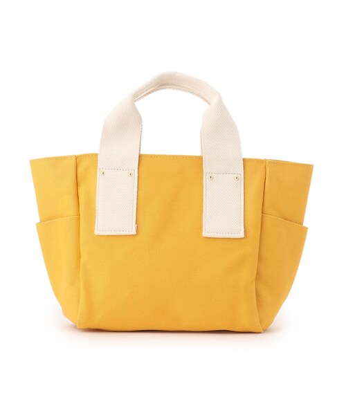 SHOO・LA・RUE（シューラルー）の「◆【目隠しフラップ】キャンバストート（トートバッグ・レディース・ダークグリーン/グレー/イエロー/ブルー/ナチュラル/ピンク系・00）」の5枚目の写真
