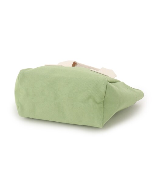 SHOO・LA・RUE（シューラルー）の「◆【目隠しフラップ】キャンバストート（トートバッグ・レディース・ダークグリーン/グレー/イエロー/ブルー/ナチュラル/ピンク系・00）」の12枚目の写真