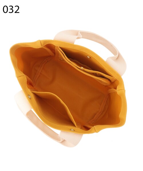 SHOO・LA・RUE（シューラルー）の「◆【目隠しフラップ】キャンバストート（トートバッグ・レディース・ダークグリーン/グレー/イエロー/ブルー/ナチュラル/ピンク系・00）」の21枚目の写真