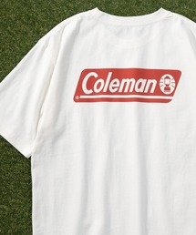 【Coleman/コールマン】 ルーズシルエット バックプリント ブランドロゴ 半袖Tシャツ/ クルーネックTシャツ