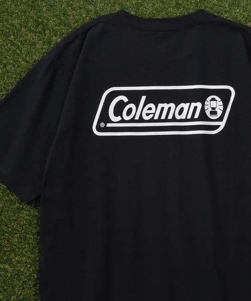 COLEMAN(コールマン)の「【Coleman/コールマン】 ルーズシルエット バックプリント ブランドロゴ 半袖Tシャツ/ クルーネックTシャツ(Tシャツ/カットソー・メンズ・ホワイト/ブラック/グレー・M/L/XL)」の1枚目の写真