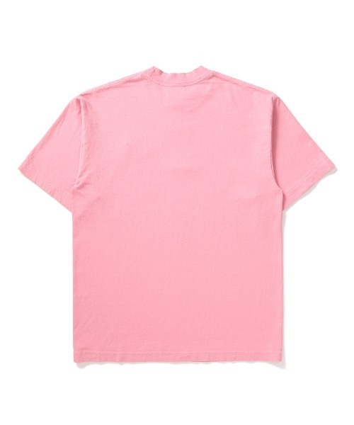 UNION(UNION TOKYO)(ユニオン)の「BRICKS & WOOD LOGO TEE Tシャツ(Tシャツ/カットソー・メンズ・ネイビー/ピンク・MEDIUM/SMALL/LARGE/X-LARGE)」の6枚目の写真