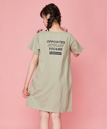 JENNI love（ジェニィラブ）の「防蚊ワンショルロゴワンピ（ワンピース・キッズ）」