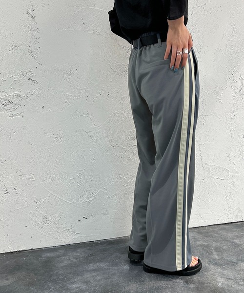 apres jour mignon(アプレジュールミニョン)の「ラインパンツ【ZOZOTOWN限定アイテム】(その他パンツ・レディース・ピンク/ブルー/ブラック・MEDIUM/SMALL/X-LARGE)」の16枚目の写真